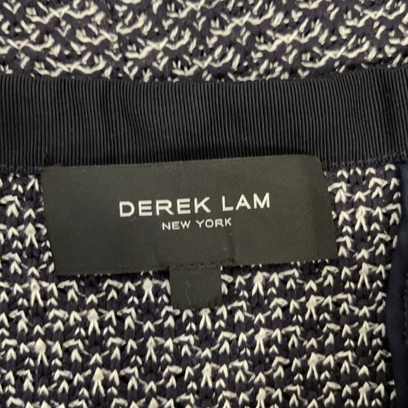 Derek Lam A Line Crochet Fringe Hem Skirt sz 6 - Picture 6 of 7